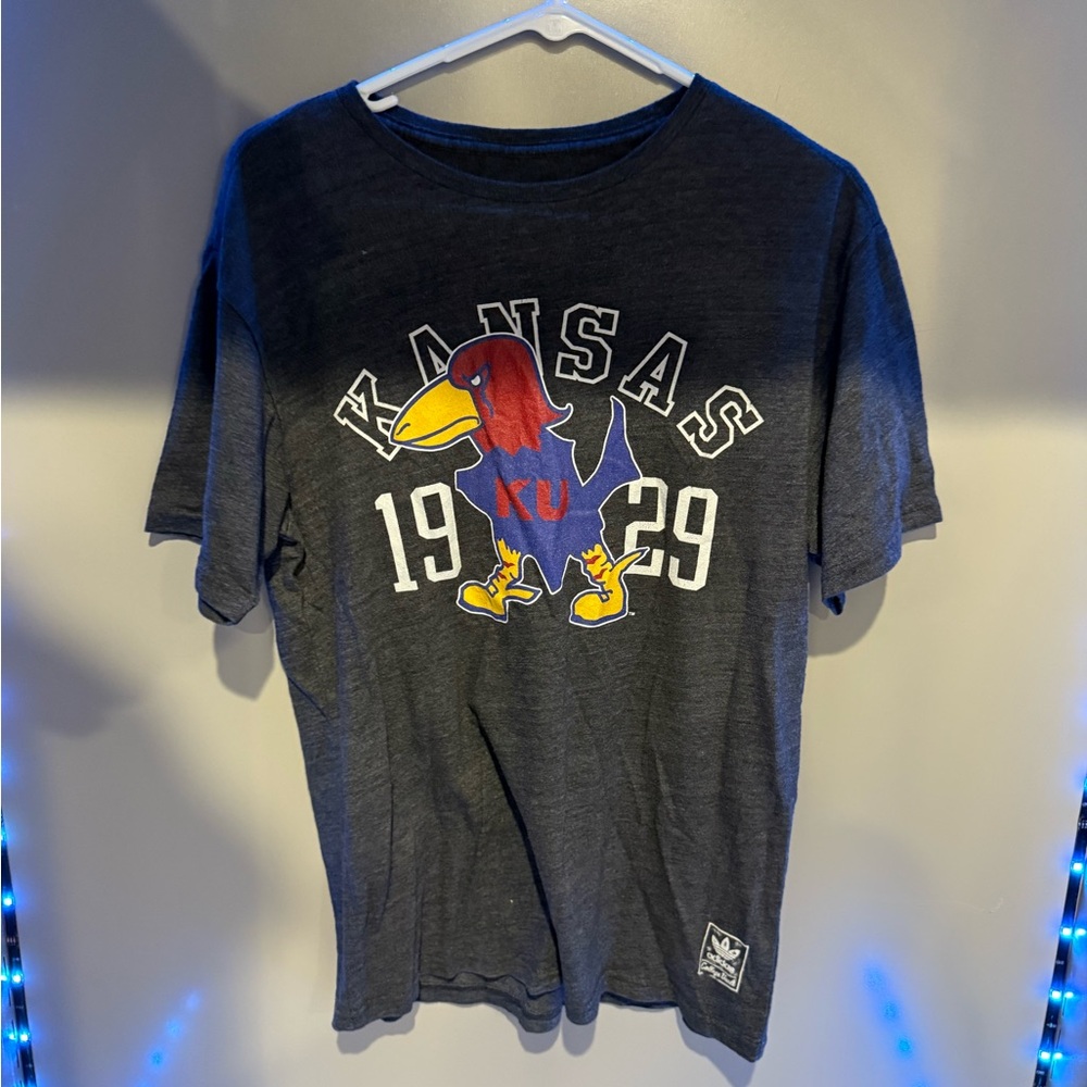 Adidas Black Kansas Graphic Tee